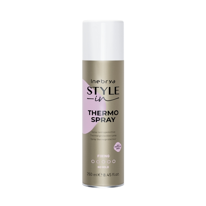 Inebrya Style-in Thermo Spray, Termoprotettivo Disciplinante, 200ml