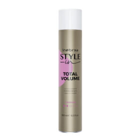 Inebrya Style-in Total Volume, Lacca Volumizzante per Capelli Fini senza Tono, 500ml