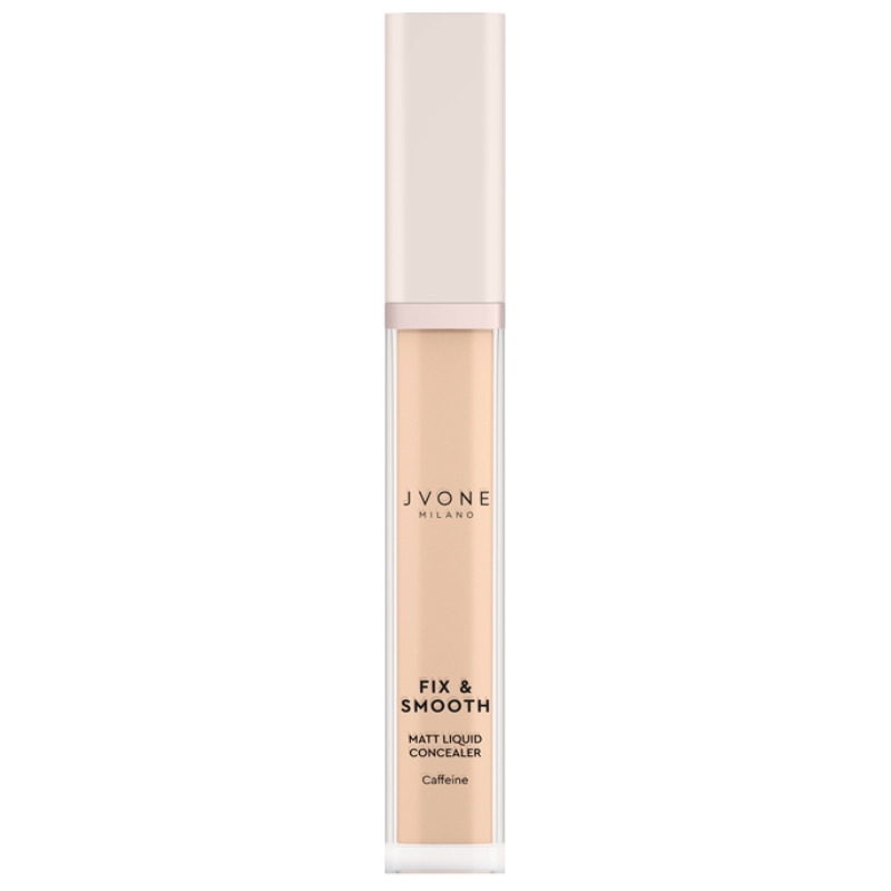 Jvone Milano Fix & Smooth, Correttore Liquido Alta Coprenza Finish Matt, 8ml