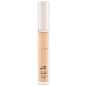 Jvone Milano Nude Touch, Correttore Liquido Coprenza Leggera Extra Glow, 7ml