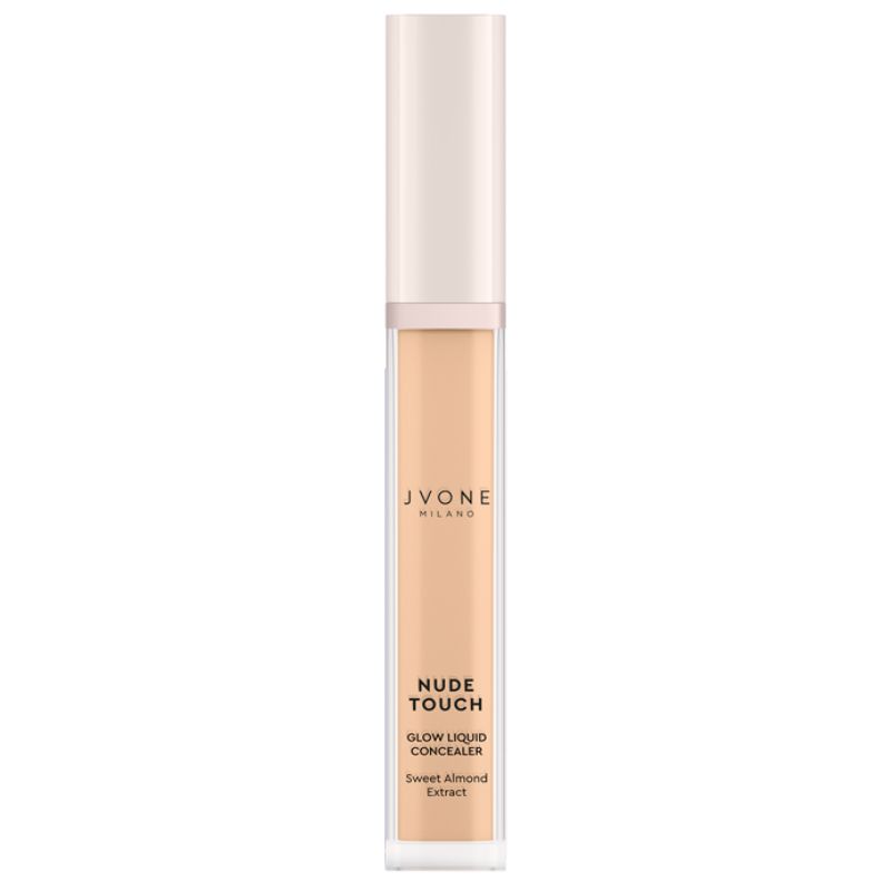 Jvone Milano Nude Touch, Correttore Liquido Coprenza Leggera Extra Glow, 7ml