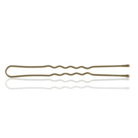 Labor Scatola Forcine Y510, Bionde Ondulate Estremità Arrotondate 400g, 5,5cm