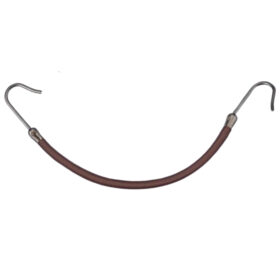Labor Elastici per Capelli Y600/B, Con Gancio Marroni 12pz, 8cm Labor Elastici per Capelli Y600/B, Con Gancio Marroni 12pz, 8cm