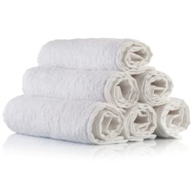 Labor Salviette per Barbiere D501, Puro Cotone Bianco Assorbenti e Resistenti 12 pz. Labor Salviette per Barbiere D501, Puro Cotone Bianco Assorbenti e Resistenti 12 pz.