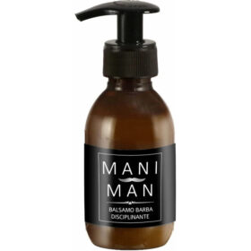 ManiMan Balsamo Barba Disciplinante, Nutriente Ammorbidente Effetto Ordinato, 150ml