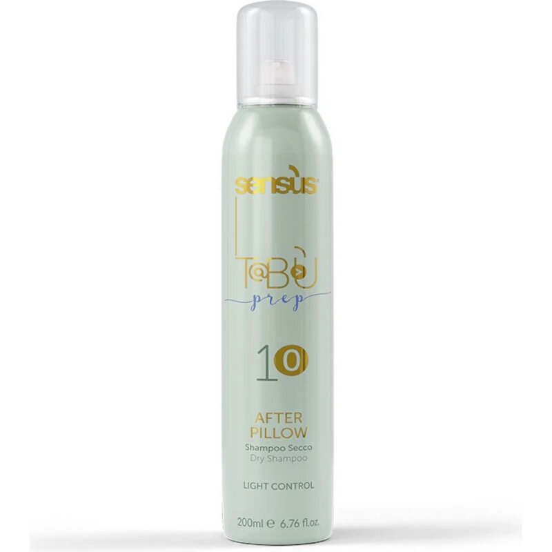 Sensus Tabù After Pillow 10, Shampoo Secco per Tutti i Tipi di Capelli, 200ml