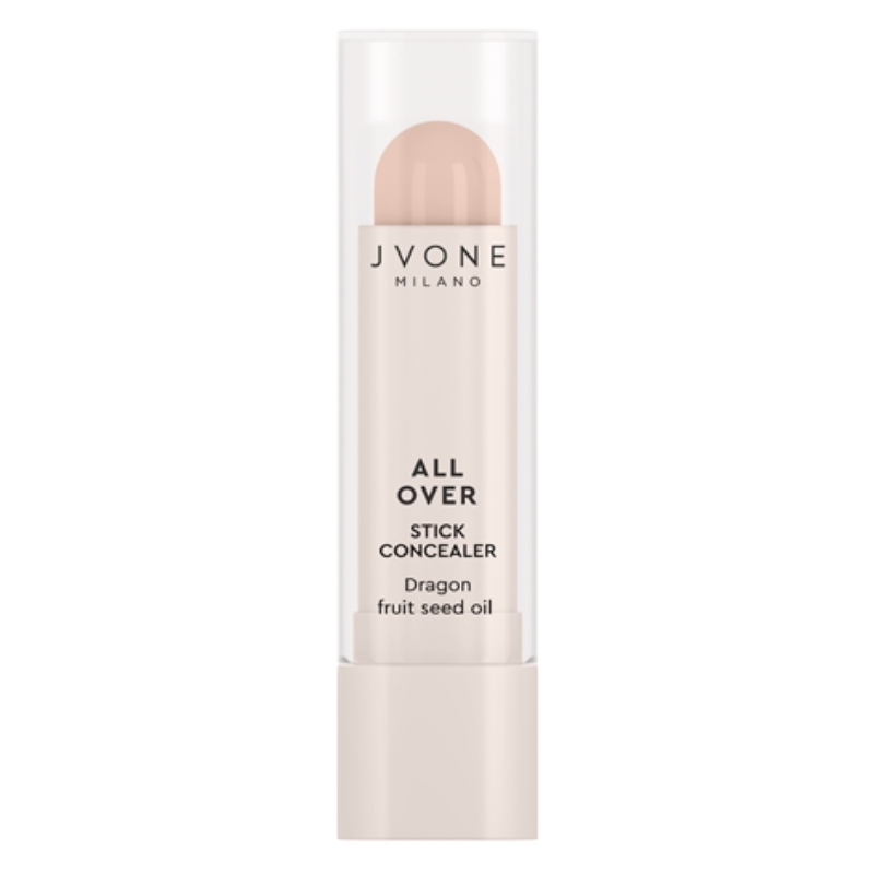 Jvone Milano All Over Stick Concealer, Correttore in Stick Media Coprenza, 4,8gr