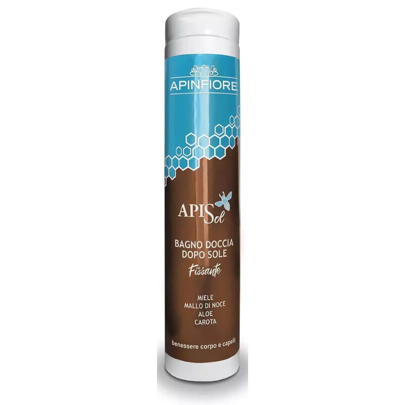 Apinfiore Apisol Bagno Doccia Dopo Sole, Fissante Detergente, 250ml