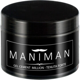 ManiMan Gel Capelli Cement Million - Tenuta Forte, Fissante Strutturante per Capelli Ribelli, 250 - 500ml