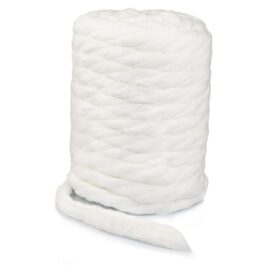 Labor Cotone in Corda G106, Misto Poliestere Assorbente per Servizi Tecnici, 1000g Labor Cotone in Corda G106, Misto Poliestere Assorbente per Servizi Tecnici, 1000g