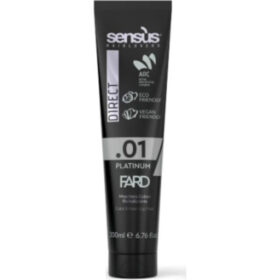 Sensus Direct Fard 01 Platinum, Maschera Rivitalizzante Nutriente Colorante, 180ml Sensus Direct Fard 01 Platinum, Maschera Rivitalizzante Nutriente Colorante, 180ml