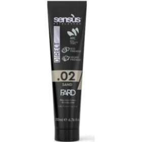 Sensus Direct Fard 02 Sand, Maschera Rivitalizzante Nutriente Colorante, 180ml Sensus Direct Fard 02 Sand, Maschera Rivitalizzante Nutriente Colorante, 180ml