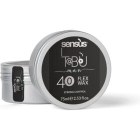 Sensus Tabù Man Flex Wax 40, Cera Matt Opaca Tenuta Forte, 75ml