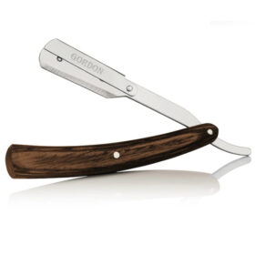 Labor Gordon Rasoio Barba D416, Manico in Legno Mezza Lama Rasatura Old-School