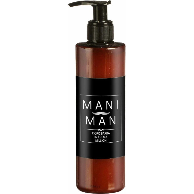 ManiMan Dopo Barba in Crema Million, Nutriente Idratante Morbida e Profumata, 250ml