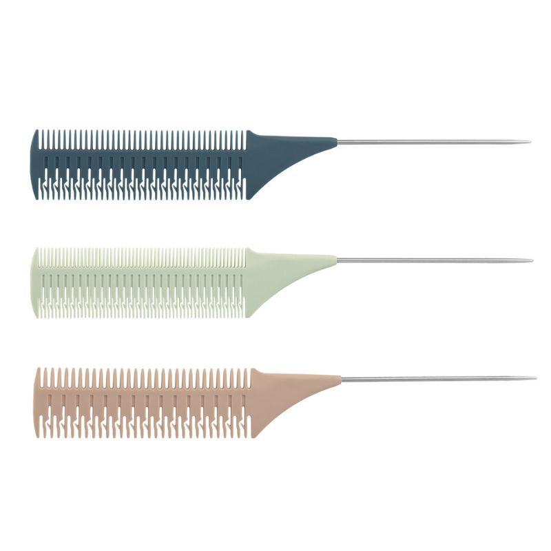 Xanitalia Set Pettini per Colorazioni/Decolorazioni, Resistente per Uso Professionale