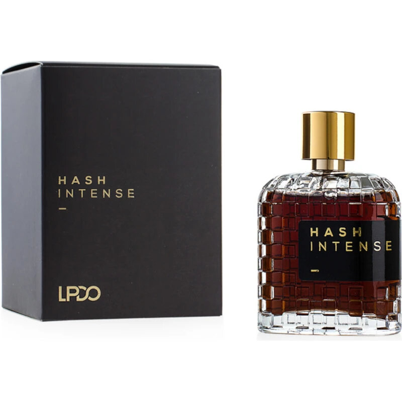 LPDO Perfumes Hash Intense EDP, Profumo Fragranza Morbida Profonda Orientale, 100ml