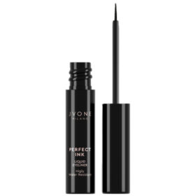 Jvone Milano Perfect Ink Liquid Eyeliner, Water Resistant Effetto Vinilico