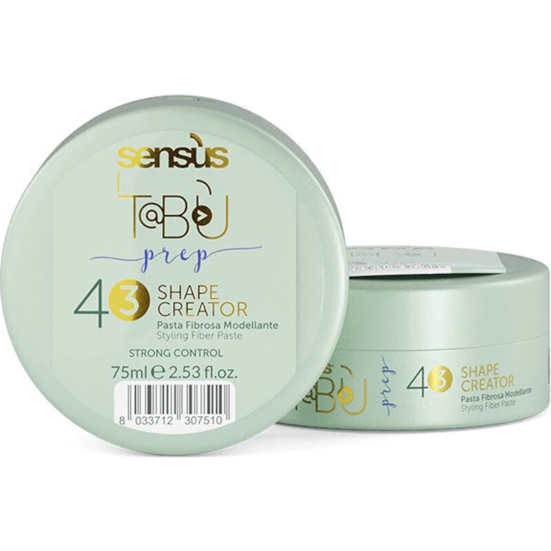 Sensus Tabù Shape Creator 43, Pasta Fibrosa Modellante, 75ml