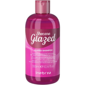 Inebrya Shecare Glazed Glazed Shampoo, Illuminante Laminante per Capelli Spenti Opachi senza Solfati, 250ml - 1000ml