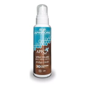 Apinfiore Apisol Spray Solare, Crema SPF30 Protettiva Idratante, 150ml