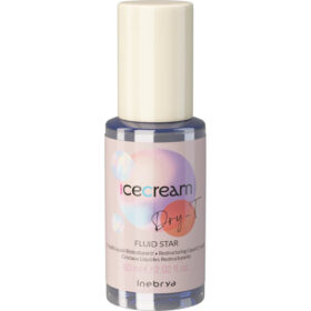 Inebrya Ice Cream Dry-T Fluid Star, Cristalli Liquidi Ristrutturanti per Capelli Secchi Crespi e Trattati, 60ml Inebrya Ice Cream Dry-T Fluid Star, Cristalli Liquidi Ristrutturanti per Capelli Secchi Crespi e Trattati, 60ml