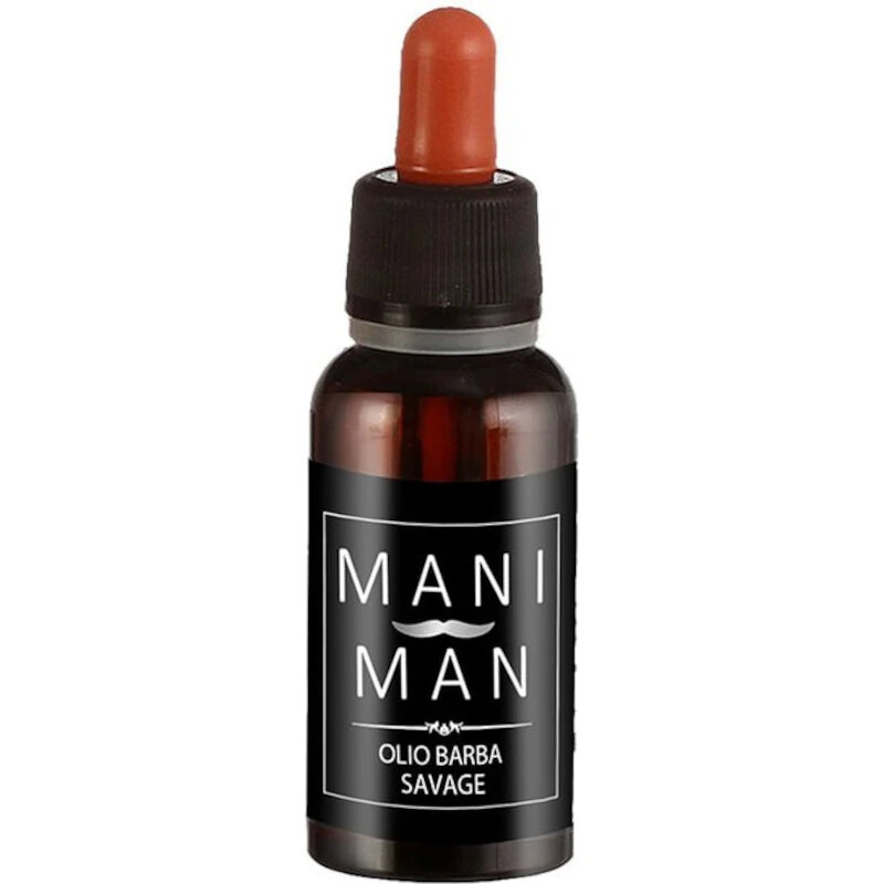 ManiMan Olio Barba Savage, Nutriente Idratante Lucidante, 30ml
