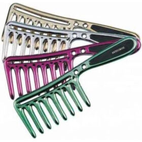 Labor Pettine Antistatico M140526, Metallizzato Denti Larghi Ideale per Styling Labor Pettine Antistatico M140526, Metallizzato Denti Larghi Ideale per Styling