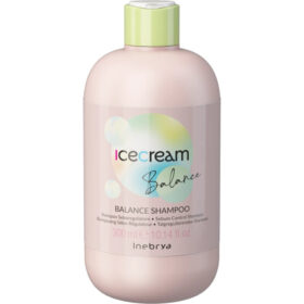 Inebrya Ice Cream Balance Balance Shampoo, Seboregolatore per Cute e Capelli Grassi, 300ml - 1000ml Inebrya Ice Cream Balance Balance Shampoo, Seboregolatore per Cute e Capelli Grassi, 300ml - 1000ml