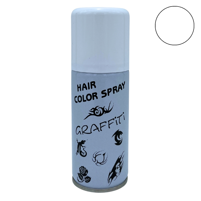 Graffiti Hair Color Graffiti Bianco, Lacca Spray Effetto Temporaneo