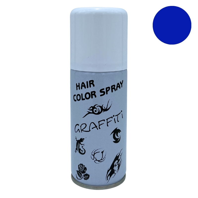 Graffiti Hair Color Graffiti Blu, Lacca Spray Effetto Temporaneo