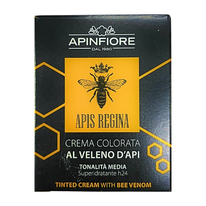 Apinfiore Crema Colorata al Veleno D’Api, Superidratante H24 Tonalità Media