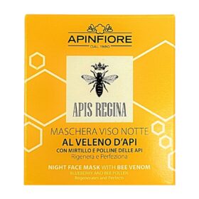 Apinfiore Maschera Viso Notte al Veleno d’Api, Rigenerante Perfezionante, 50ml