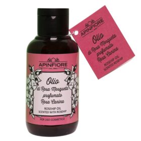 Apinfiore Olio Profumato Rosa Mosqueta e Rosa Canina, Idratante Stimolante, 100ml