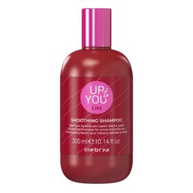 Inebrya Up To You Liss Smoothing Shampoo, Lisciante per Capelli Ribelli e Crespi, 300ml - 1000ml