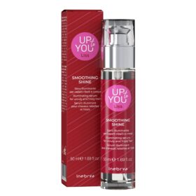 Inebrya Up To You Liss Smoothing Shine, Siero Illuminante per Capelli Ribelli e Crespi, 50ml