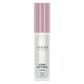 Jvone Milano Care Infused Lip Oil, Idratante Levigante Triplo Olio, 3ml Jvone Milano Care Infused Lip Oil, Idratante Levigante Triplo Olio, 3ml