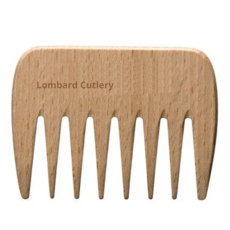 Lombard Lombard Cutlery, Pettine Legno Naturale Afro Districante Delicato