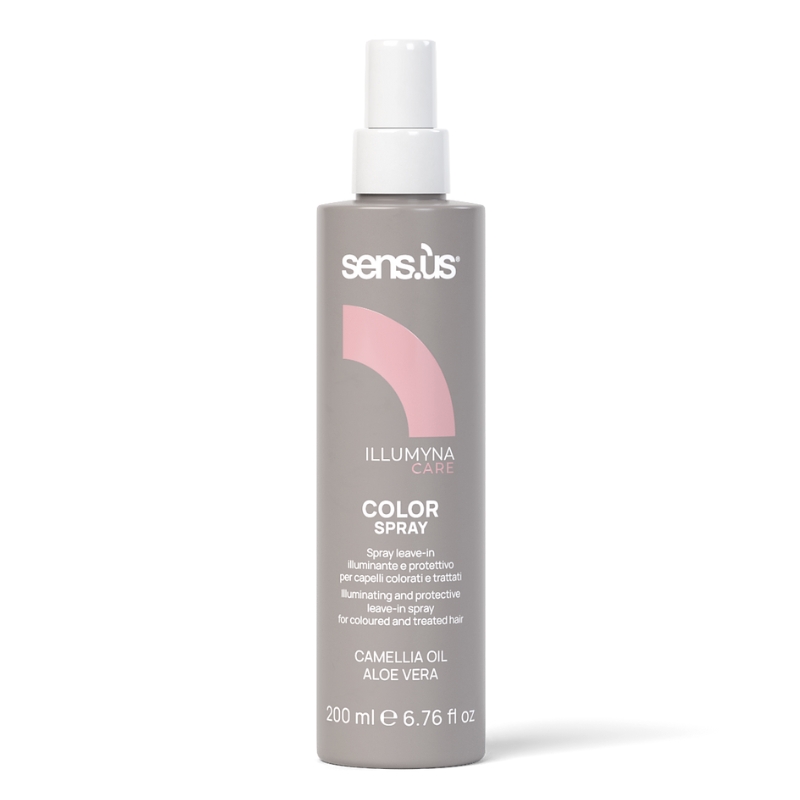 Sensus Illumyna Care Color Color Spray, Leave-In Illuminante e Protettivo per Capelli Colorati e Trattati, 200ml