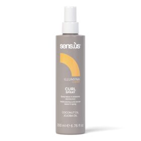 Sensus Illumyna Care Curl Curl Spray, Leave-In Idratante Ravviva Ricci, 200ml