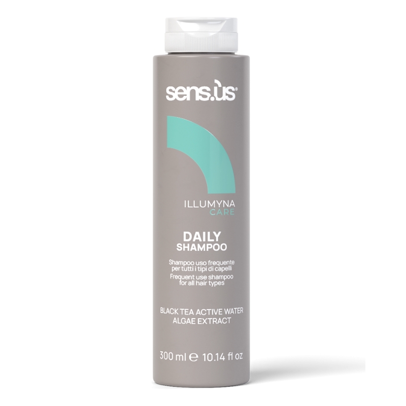Sensus Illumyna Care Daily Daily Shampoo, Uso Frequente per Tutti i Capelli, 300 - 1000ml