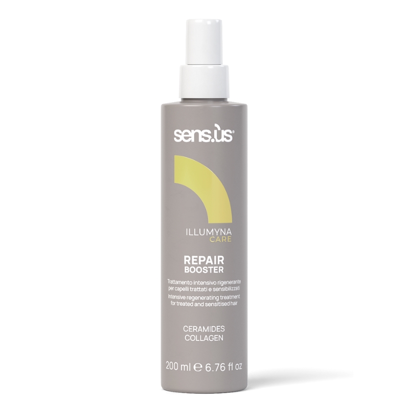 Sensus Illumyna Care Repair Repair Booster, Trattamento Intensivo Rigenerante per Capelli Trattati e Sensibilizzati, 200ml