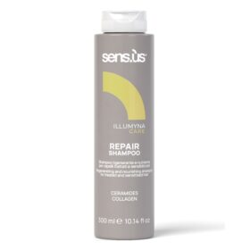 Sensus Illumyna Care Repair Repair Shampoo, Rigenerante Nutriente per Capelli Trattati e Sensibilizzati, 300 - 1000ml