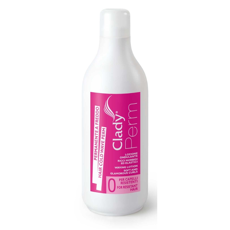 Clady Permanente Liquido a Freddo N°0, per Capelli Resistenti, 1000ml