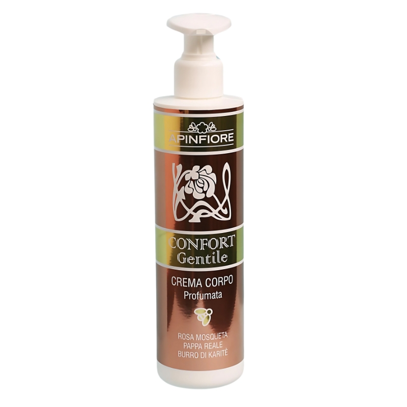 Apinfiore Comfort Gentile Crema Corpo, Profumata Emolliente, 250ml