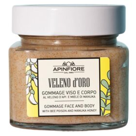 Apinfiore Veleno D'oro Gommage Viso e Corpo, Idratante Illuminante, 200ml