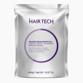 Hair Tech Hair Tech Deco, Polvere Decolorante Blu Schiaritura 7 Toni, 450gr