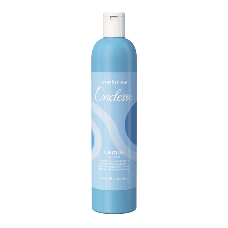 Inebrya Ondesse Unique Solution, Soluzione Ondulante Unica in Liquido con Cheratina e Cisteamina, 500ml