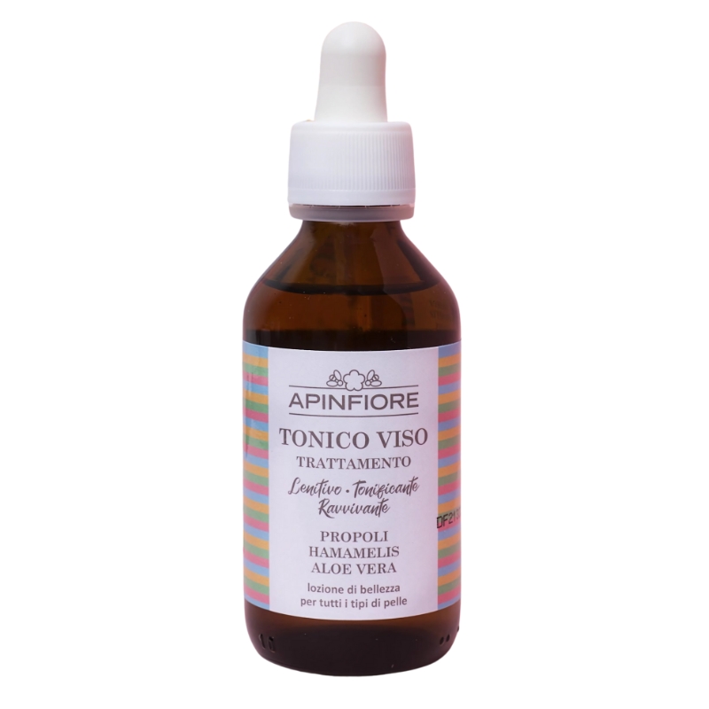 Apinfiore Tonico Viso, Trattamento Lenitivo Tonificante Ravvivante, 100ml
