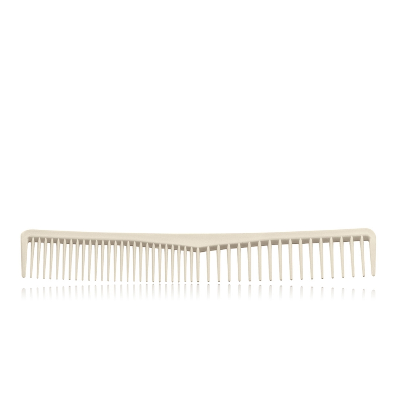 Labor Silicon Comb Pettine Pro-12 C206, Bianco in Silicone Ideale per Sfumature e Controllo